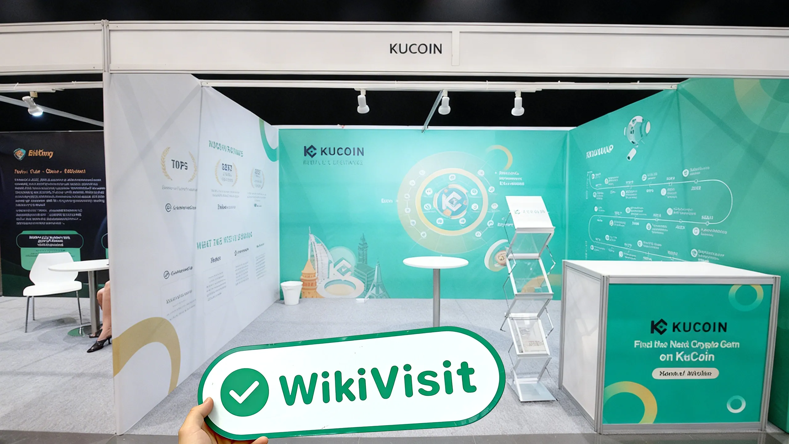 Kucoinat Wiki Finance EXPO Dubai 2022