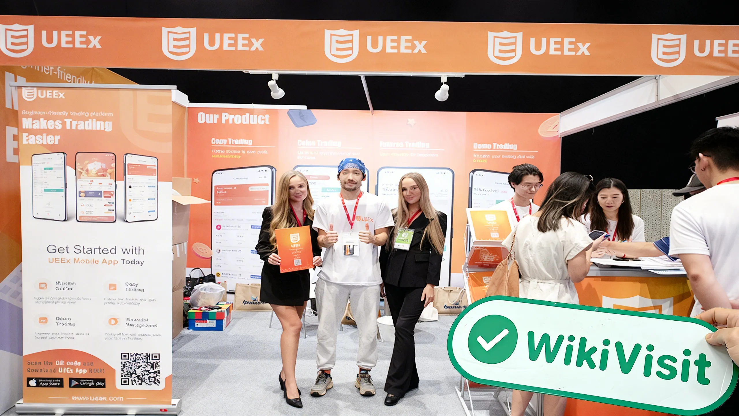  UEExauf der Wiki Finance Expo Dubai 2022