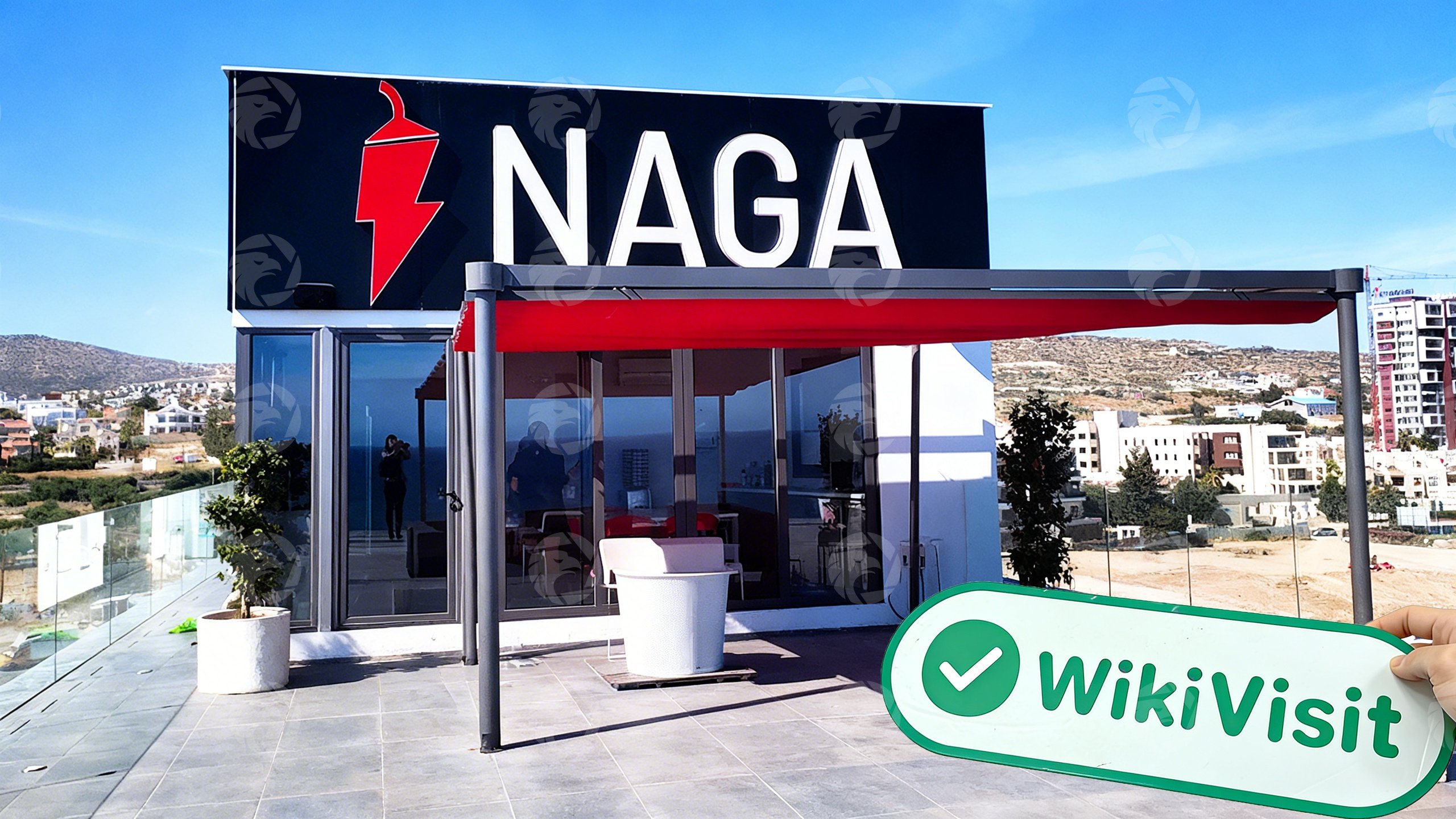 Kunjungan ke Naga Cryptocurrency Exchange di Siprus - Skala Kantor Besar